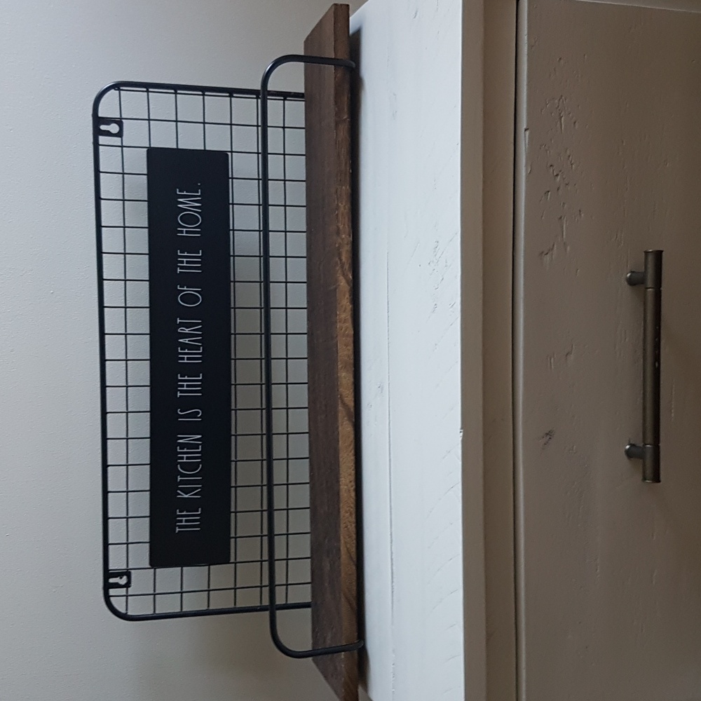 Rae Dunn Wooden Shelf